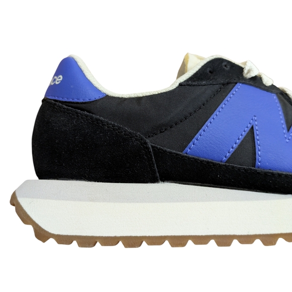New Balance 237 Sneakers Black and Blue Womens Size 7 - Picture 5 of 11